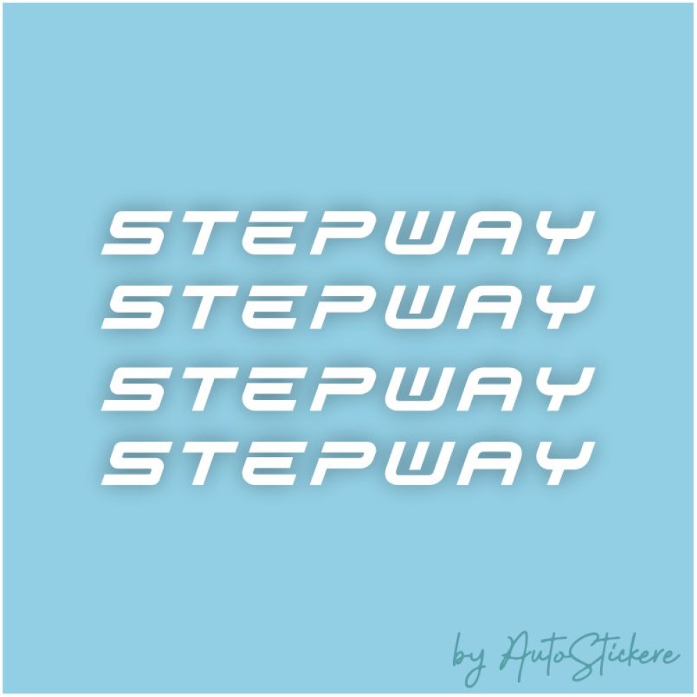 Set 4 Stickere Stepway 2 de calitate superioara